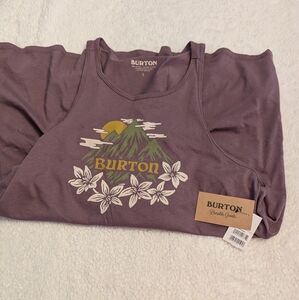 Burton Purple Graphic Tank Top (Large)